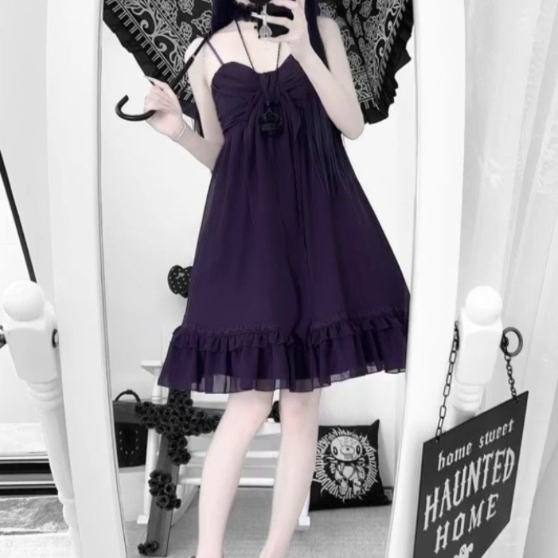 Vintage Elegant Halter Midi Dr - French Vintage Floral Midi Dress ulasan dan harga