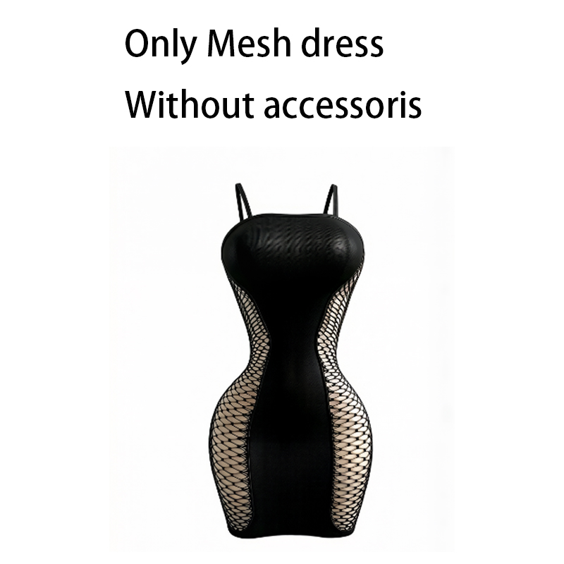 Women Summer Beach Cover Up Ho - Sexy Mesh Sheer Bodycon Dress ulasan dan harga