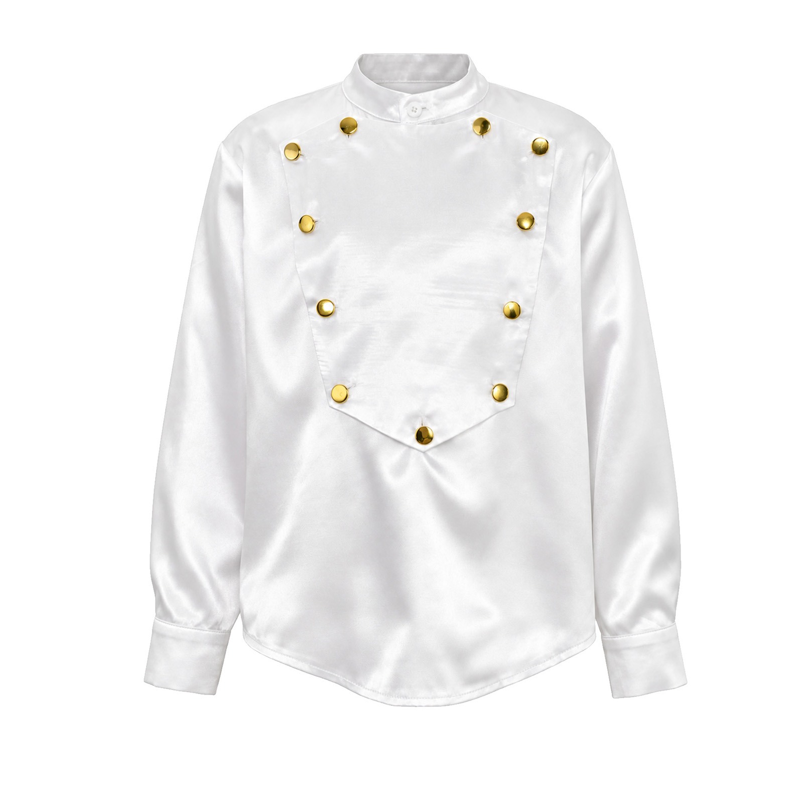 #6-16 Renaissance Shirt Mediev - Tops ulasan dan harga