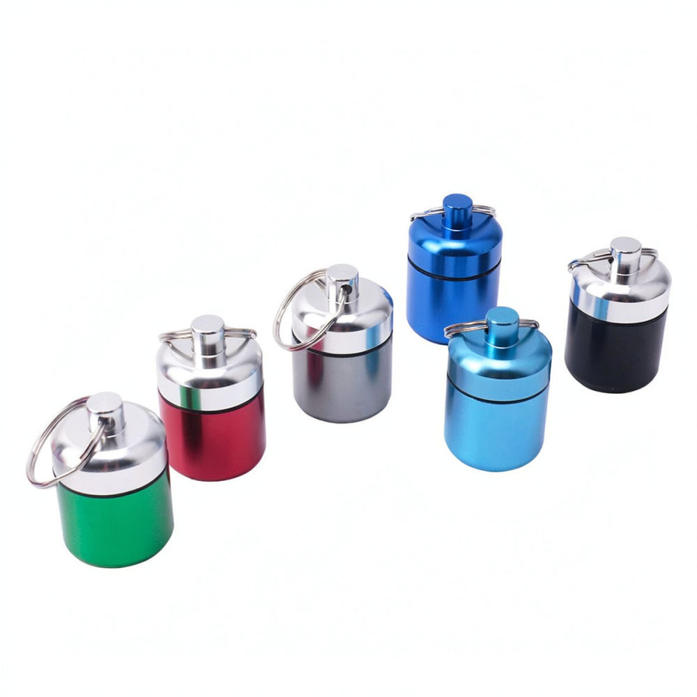Compact Aluminum Storage Jar M - Tops ulasan dan harga